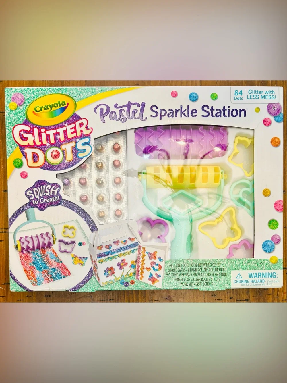 Crayola Pastel Sparkle Station Craft Kit - NIB